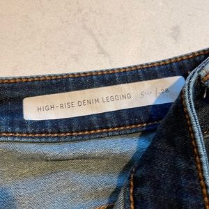 Anthropologie Pilcro Legging jeans 28